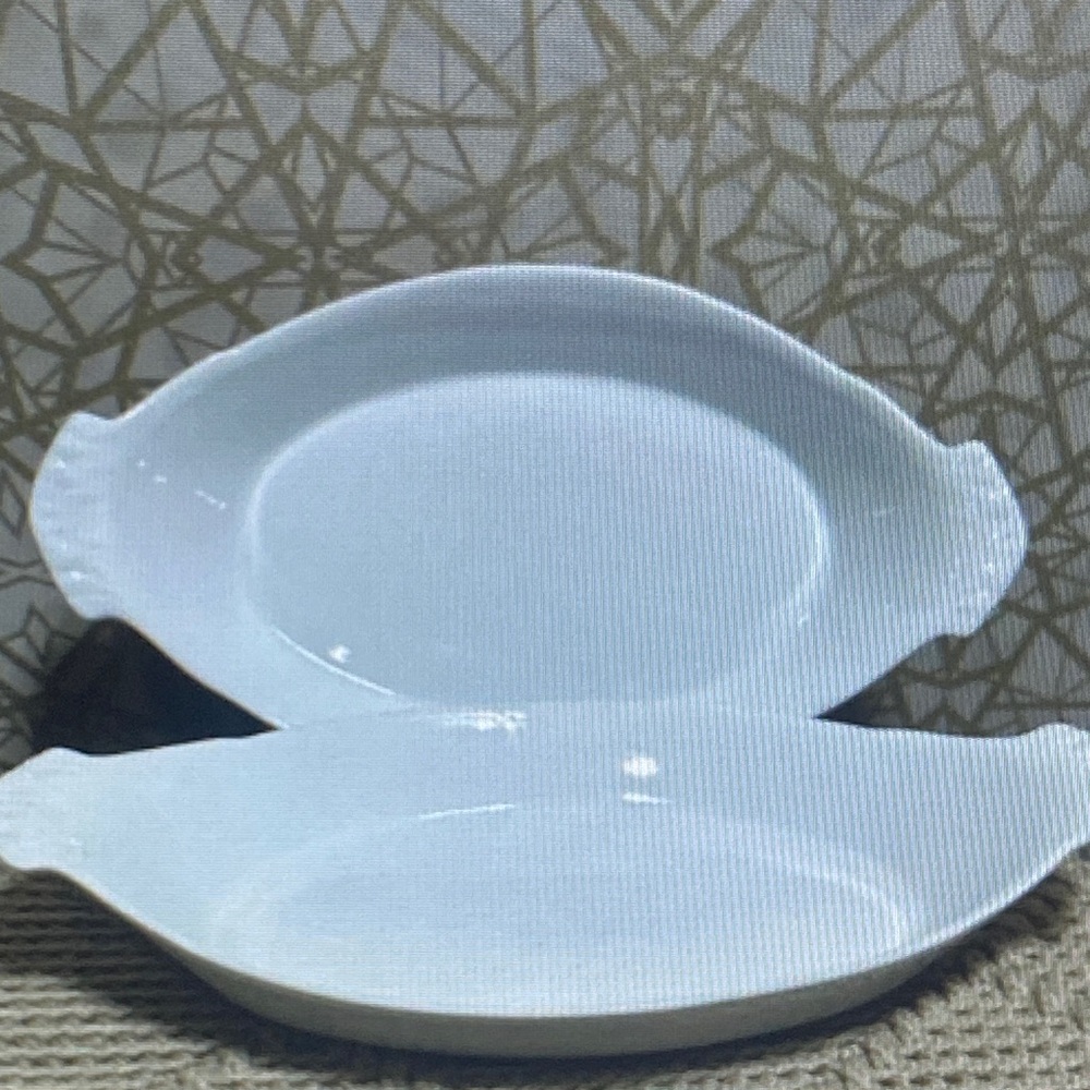 Classic White Oval Serving Platters